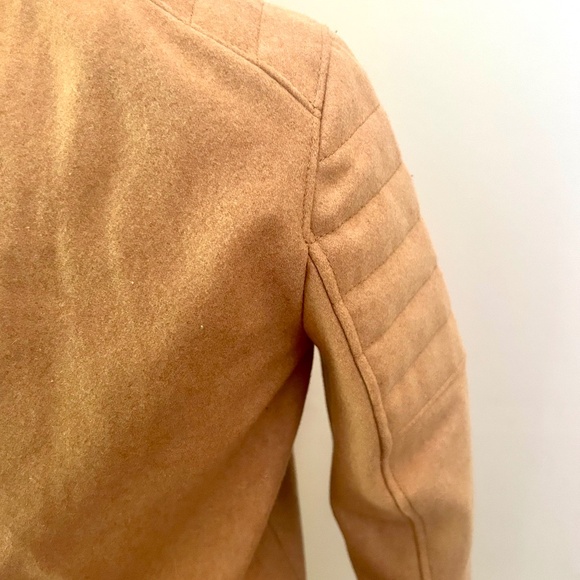 Gap Wool  Quilted Moto Jacket Size Small - Picture 6 of 8